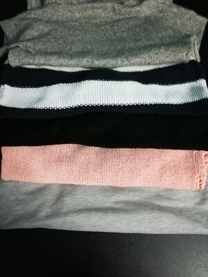 ladies jumper bundle 5 jumpers H&M Primark Zara L.O.G.G. Disney XS 34 S Gilet