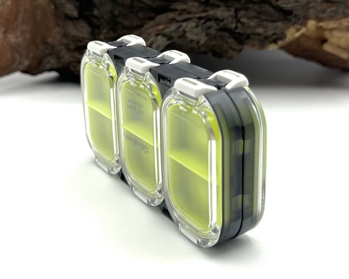 Daiwa Kleinteilebox Wasserdicht Shallow Green Smoke 9 Rooms 11x6,5x1,3cm Box ABS - Picture 6 of 10