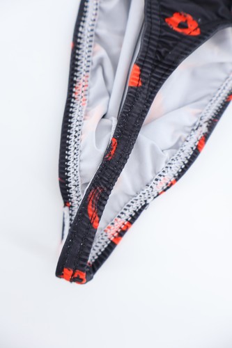 Men Thong Underwear Lips Printed Panties Bikini Mini G-string String T-back - Picture 15 of 26