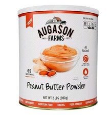 augason farms peanut butter powder 2 lbs no 10 can