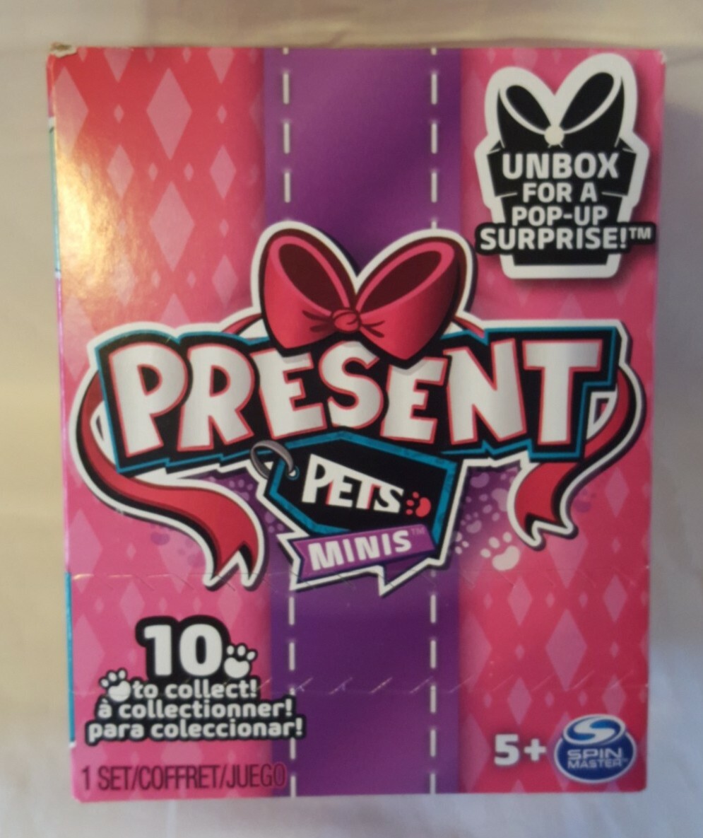 Spin Master Present Pets Minis Inch Surprise Pet Plush Toy New