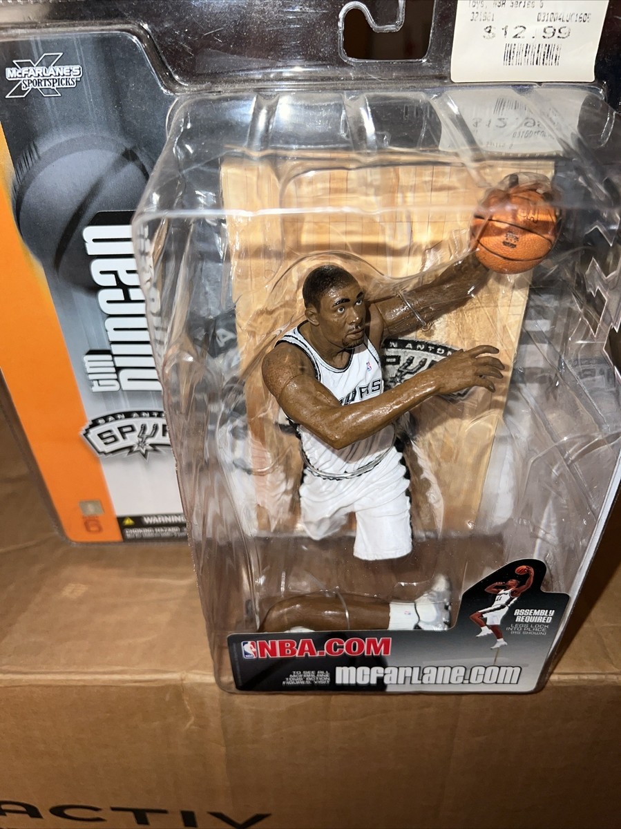 スポーツ NBA McFarlane Series6 Tim Duncan Spurs McFarlane NBA Series 6 TIM DUNCAN San Antonio Spurs BLACK