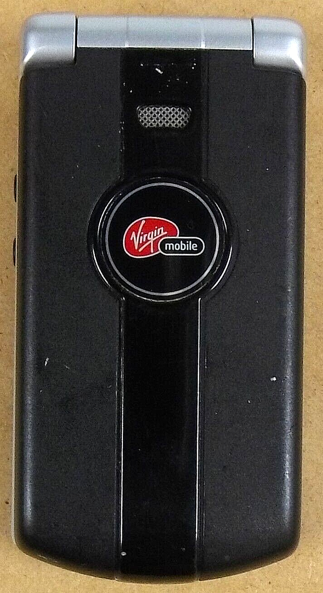Kyocera MARBL / Marble K127 - Black ( Virgin Mobile ) Cellular