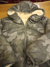 Children Camo Fleece Jacket With Hood
