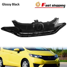 Fits 2015 2016 2017 Honda Fit Jazz Black Front Bumper Upper Grille 71120T5RA10