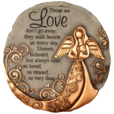 Spoontiques Bronze Angel Stepping Stone 13260