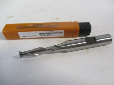 (E103301602) 1/4'' x 1'' x 3/8'' x 3-1/16'' OAL High Speed Steel 2Fl Square End Mill