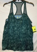NWT Xersion Tank Quick Dri Workout Shirt Pine Mint Size X-large