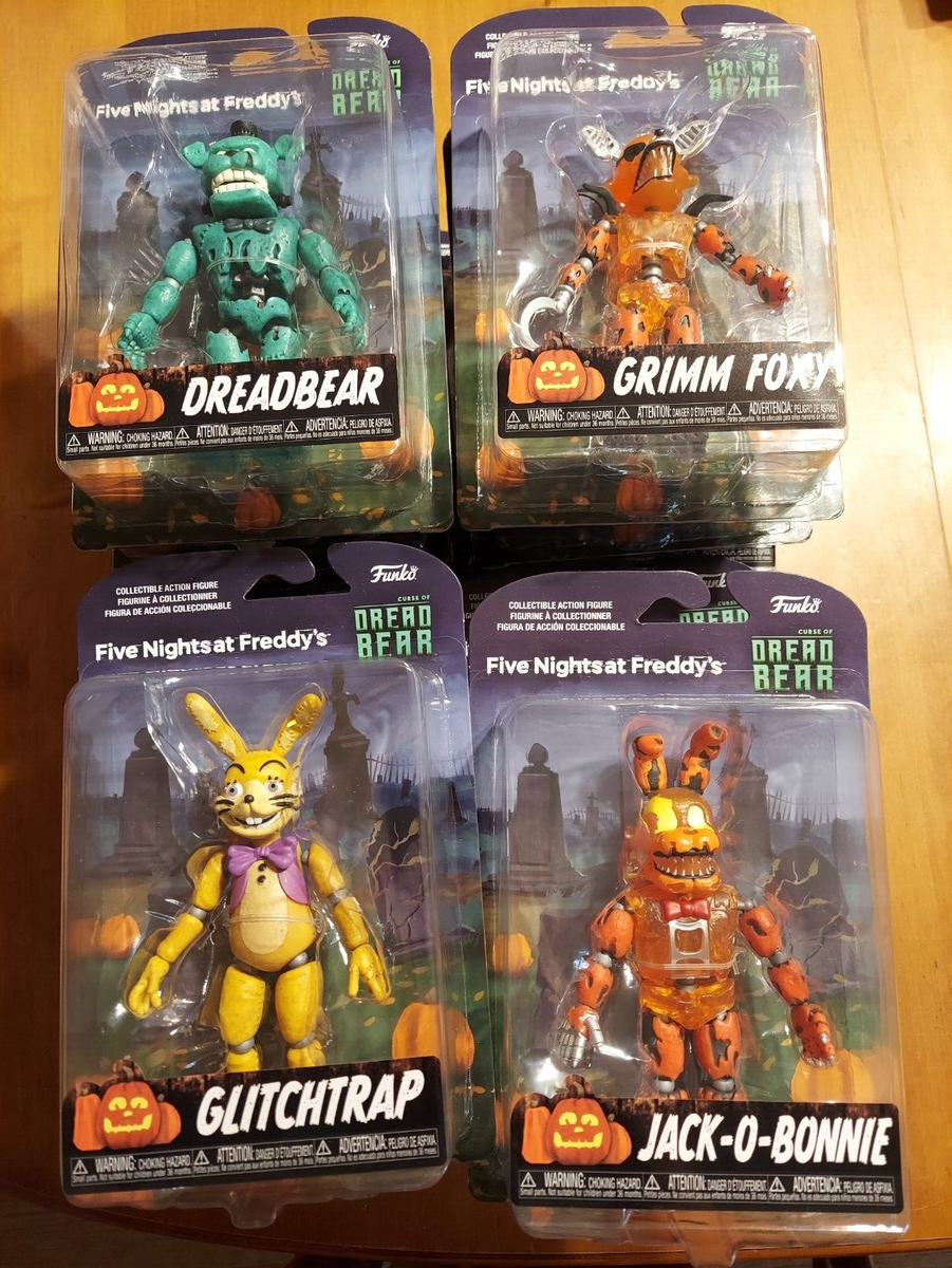 Funko Five Nights At Freddy's Curse of Dread Bear FNAF COMPLETE