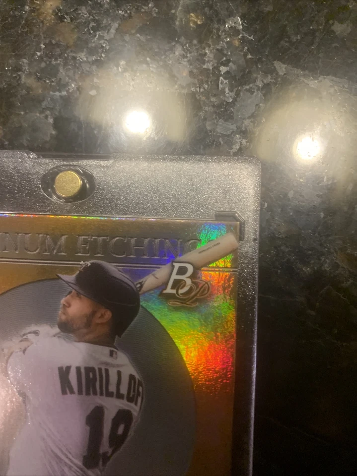 2021 Bowman Platinum Alex Kirilloff Platinum Etching /25 SSP Orange🔥 - Image 3 of 4