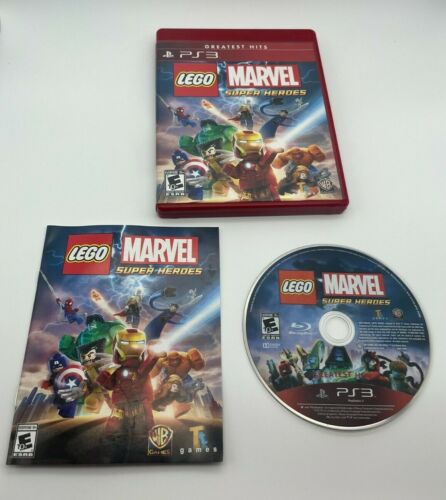 Uforglemmelig visuel Forfølge Sony PlayStation 3 Lego Marvel Super Heroes Greatest Hits PS3 Video Game |  eBay