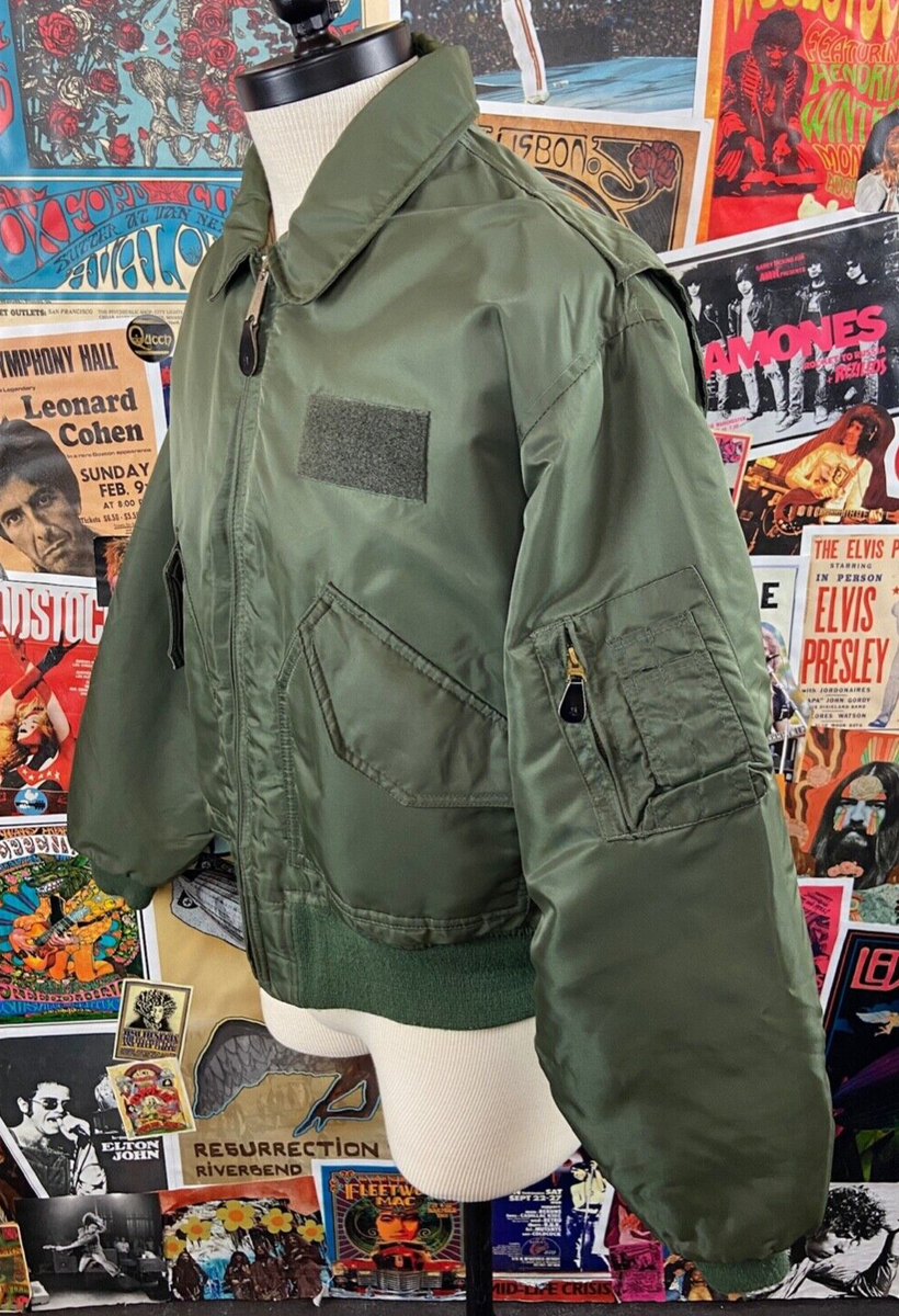 Vintage 80s Green CWU-45/P Flyers XL (52) U.S. Military Vintage 80s Green CWU-45/P Flyers XL (52) U.S. Military
