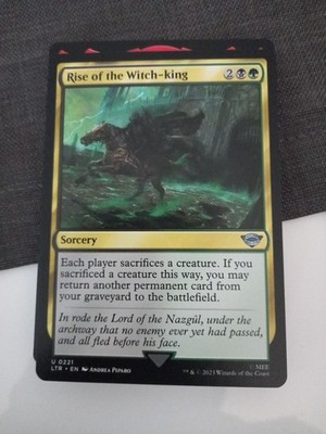 Mtg Rise Of The Witch-king NM Lord Of The Rings