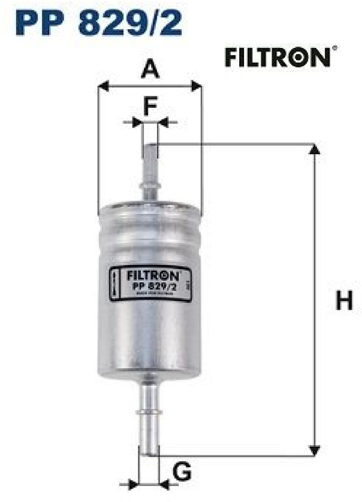 FILTRON PP829/2 Kraftstofffilter Kraftstoffilter