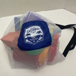 Disney Castaway Cay Club Bahamas Collection Sand Beach Toys With Bag Cruise