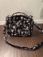 Tokidoki JuJuBe King's Court BFF Diaper Bag Backpack Black White Changing Pad