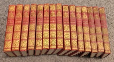 The Standard American Encyclopedia set 1937 Complete 15 Book Set Vintage