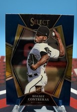2022 Panini Select - Premier Level Roansy Contreras #105 Blue Prizm (RC)