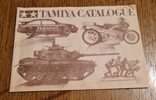 Tamiya 1990 Model Catalogue Fold Out Memoribilia Sheet from Japan