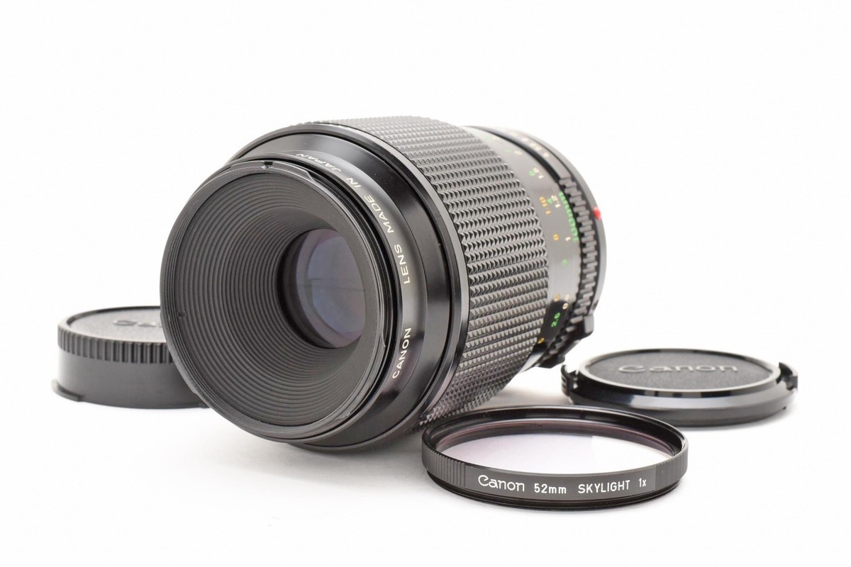 CANON NEW FD MACRO 100mm f/4 MF NFD Lens [Excellent+++