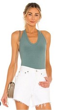 Intimately Free People Speed Dial Bodysuit Sea Breeze Size S