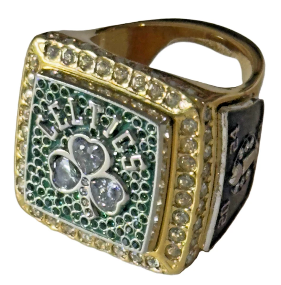 Boston Celtics deCAPitator 2024 Championship Ring Bottle Cap & Can Tab Opener! - Image 2 of 4