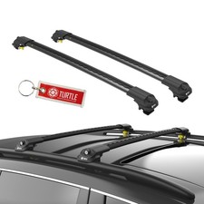 Schwarz Alu Dachträger für MITSUBISHI Outlander Sport 3 III CW 10-22 TURTLE