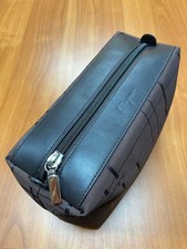 SALVATORE FERRAGAMO Pouch Silver Authentic From Japan