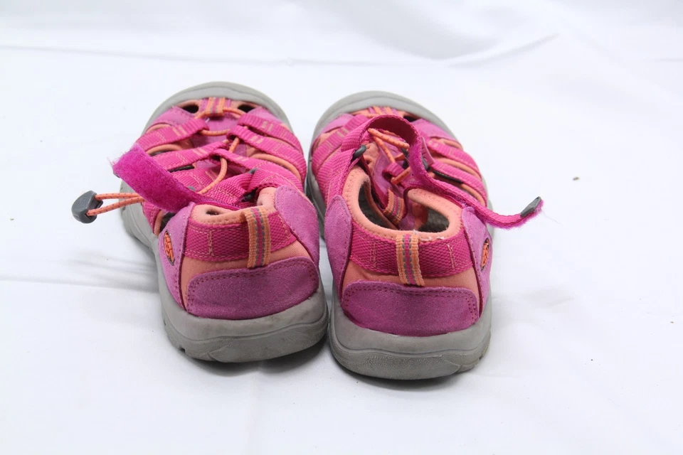 Sandálias sapatos femininos KEEN Newport H2 tamanho 5 rosa coral caminhada na água 1014267 - Imagem 4 de 4