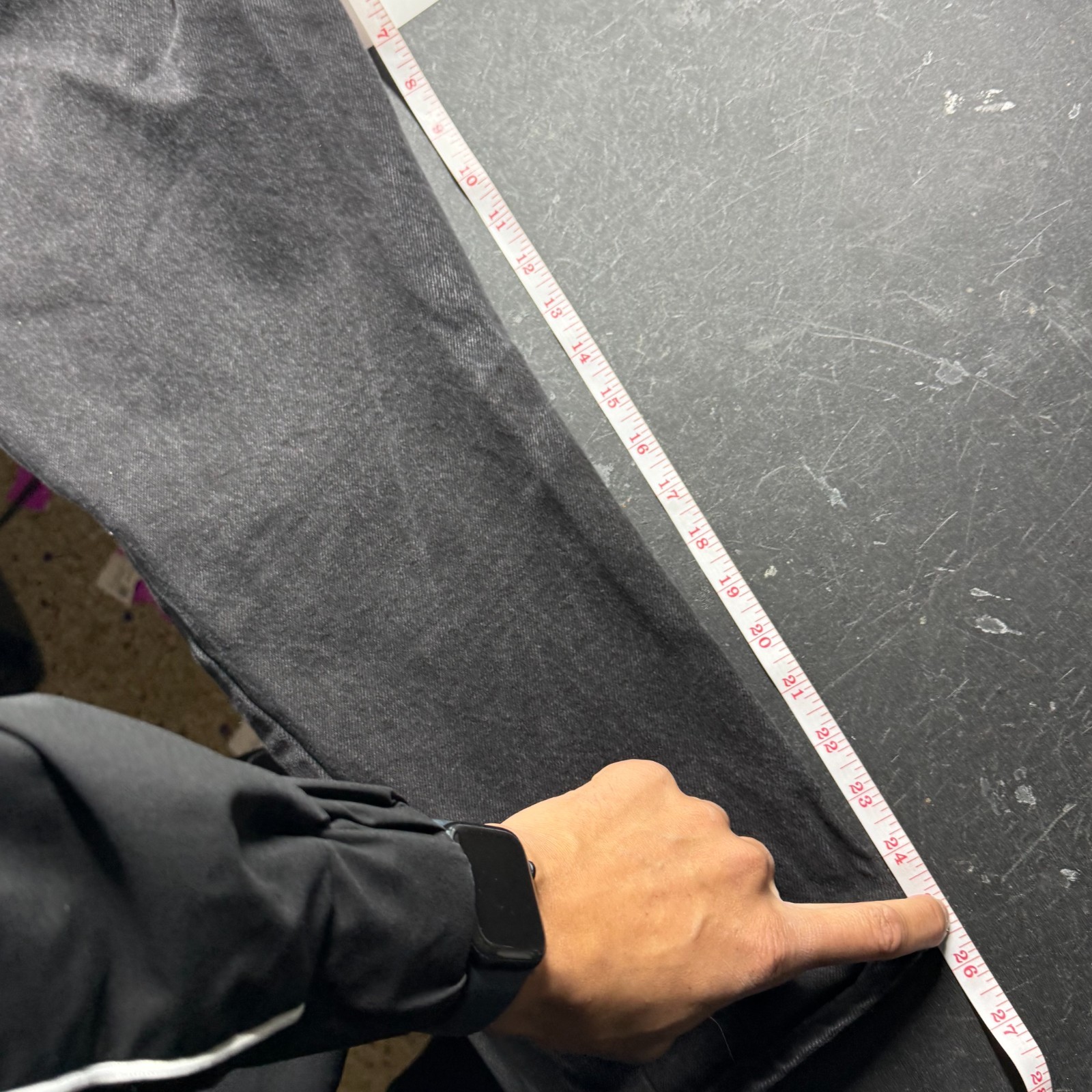 Lee Womens Denim Jeans 14WP Black Cotton Stretch Straight Leg Classic Fit Jeans thumbnail 7