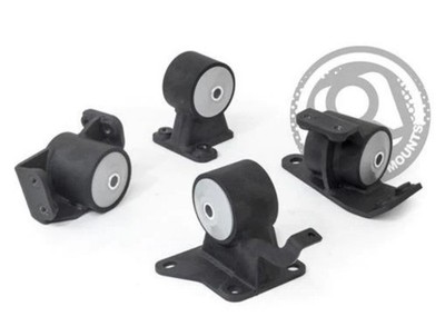Innovative Mounts For Toyota MR2 90-99 Black Steel Engine Mounts With 85A