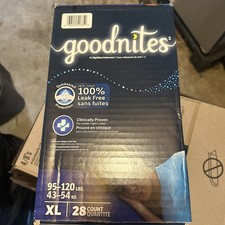 Goodnites Boys' XL Nighttime Bedwetting Underwear, 28 Count 95-120lbs