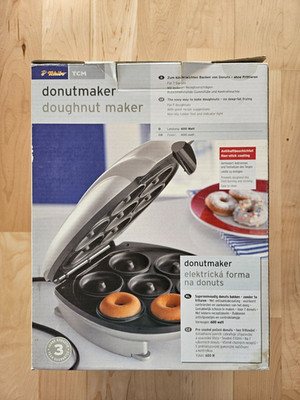 Tchibo TCM Mini Donutmaker wie Waffeleisen Doughnut maker