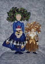 Cloth Art Doll Pattern "Enchanted April" by Christine Shively
