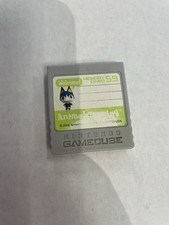 Nintendo Memory Card 59 Gray 59 Blocks for GameCube Animal Crossing 2002