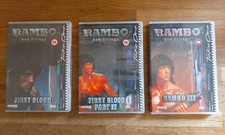 DVD - The Original Rambo Trilogy Stallone DVDs Bundle Collection PAL UK R2 
