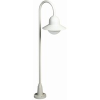 Wegeleuchte Typ Nr. 2005, HöHe 120Cm, IP44, E27 QA55 Max. 75W, Alu-Guss / Opalgl