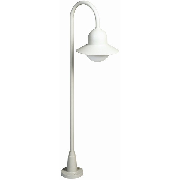 Wegeleuchte Typ Nr. 2005, HöHe 120Cm, IP44, E27 QA55 Max. 75W, Alu-Guss / Opalgl-image