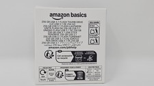 Amazon Basics USB 3.1 Flash Drive 256 GB up to 130MB/s Retractable - Black