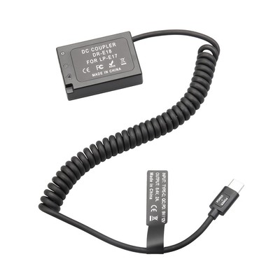 -E18 LP-E17 -E18 Dummy-Koppler--Kamera-Adapter für  850D 800D 760D6602