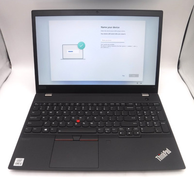 Lenovo ThinkPad T15 Gen 1 i5-10210U 1.6GHz 8GB RAM 15 in 256GB NVMe Win 11 Pro