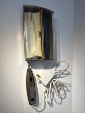 Vintage Sears Electric Scissors Shears 3 Speed Lighted Model  344-2177 W/Case