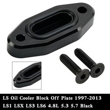 Oil Cooler Block Off Plate R5134 Fit Gm Ls Lsx Ls1 Ls3 Ls6 Lq4 Lq9 4.8 5.3 5.7 Oil Cooler Block Off Plate R5134 Fit Gm Ls Lsx Ls1 Ls3 Ls6 Lq4 Lq9 4.8 5.3 5.7