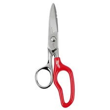 Milwaukee 48-22-4049 Durable Sharp Steel  Electrician Scissors w/Extended Handle