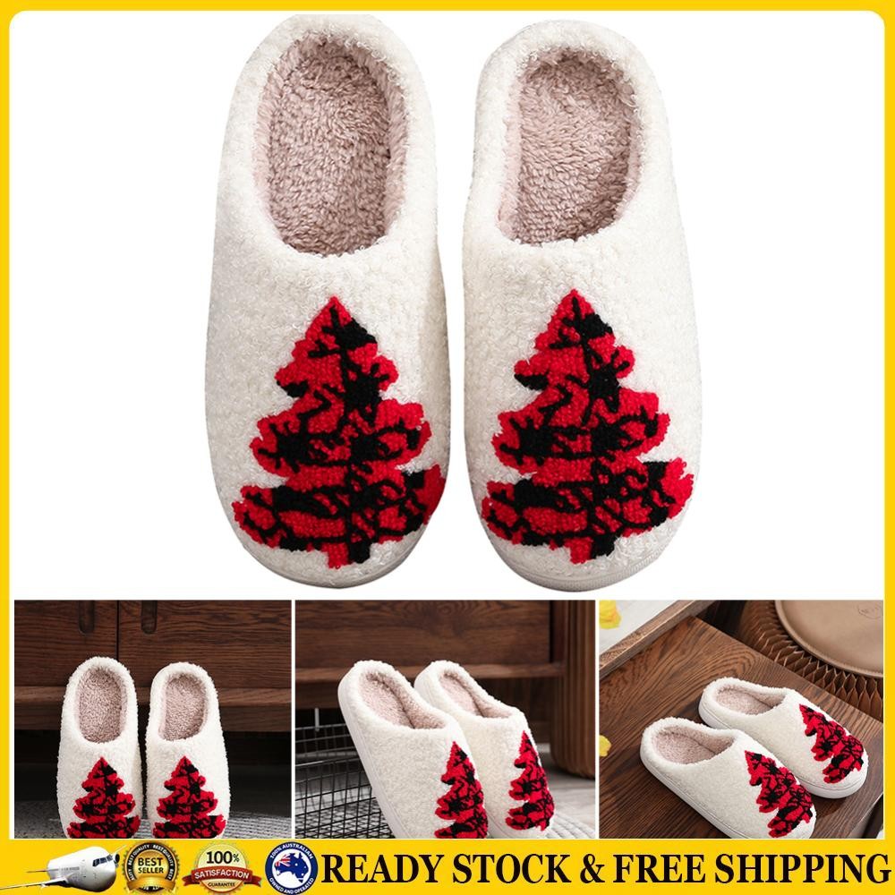 APL DE Donna Uomo Casa Fondo Piatto Morbido Scivoli Antiscivolo Albero di Natale Ba