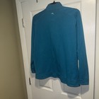 Tommy Bahamas Men's Sz Large 1/4 Zip Sweater Reversible Green/ Blue — photo 3