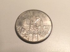 Poland 10000 Zlotych Coin 1990.Solidarnosc 10th Anniversary