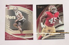 Panini Absolute #164 & Select #216 Nick Martin 49ers Rookie 2-Card Lot 2025