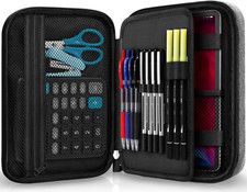 Big Capacity Storage Pouch Marker Pen Pencil Case Simple Stationery Bag Box Art