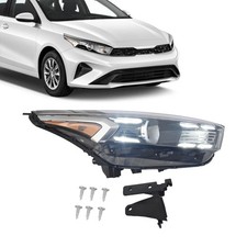 Passenger Side Halogen Headlamp with LED DRL for Kia Forte 2022 2023 92102M7600
